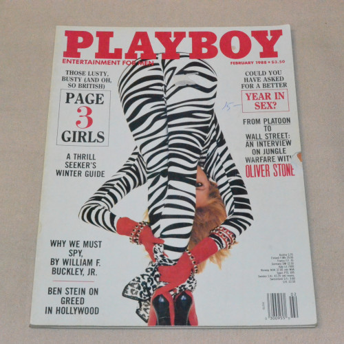Playboy February 1988
